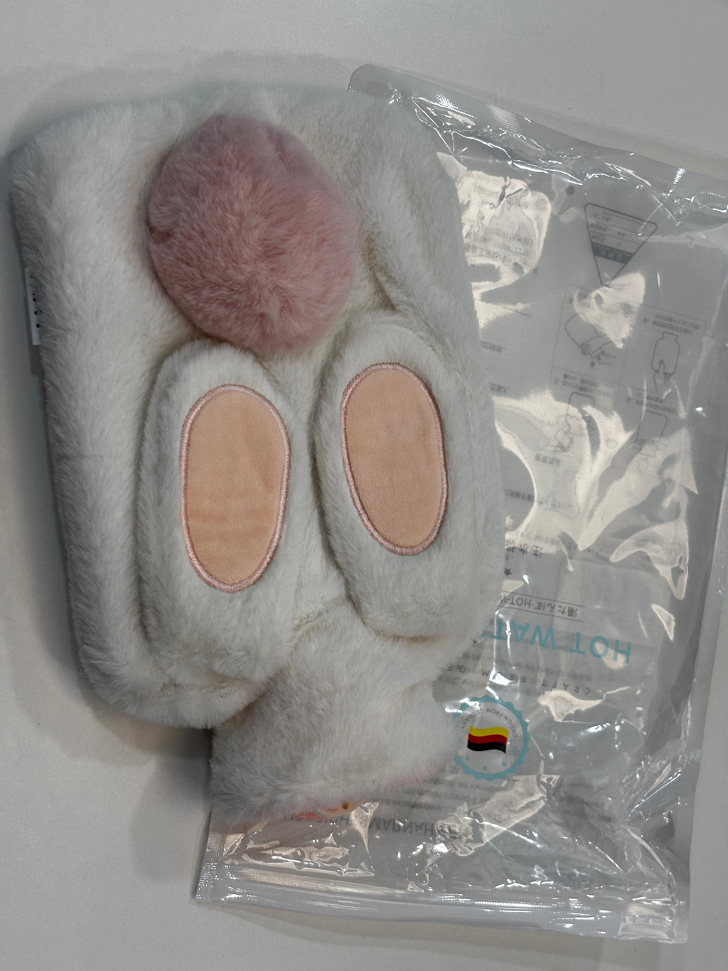 Cute Bunny Fur Hot Water Bag